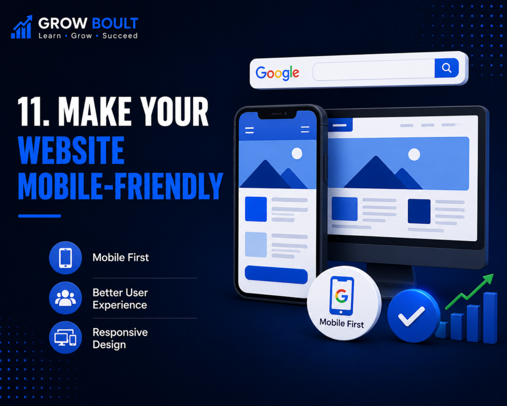 Mobile Friendly Website