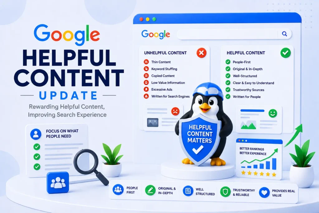 google helpful content update